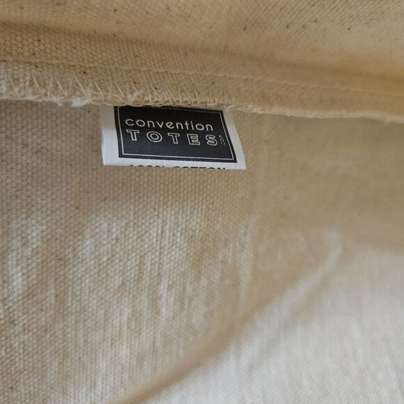 LuLaRoe Supply - "Head to Toe LuLaRoe" natural canvas tote  HTF - Picture 5 of 10